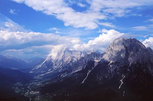 foto varie nelle Dolomiti ampezzane