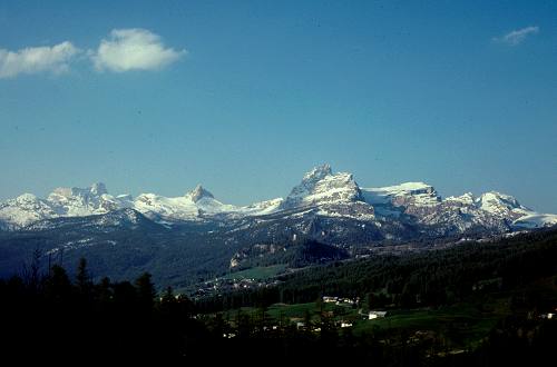 foto varie nelle Dolomiti ampezzane