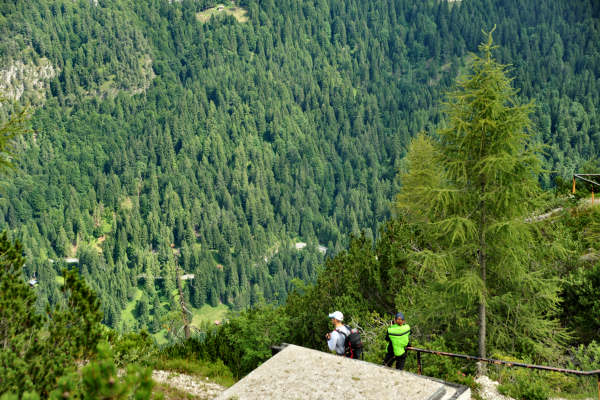 Lorenzago di Cadore, passeggiata dal passo Mauria alla ex Caserma Monte Miaron