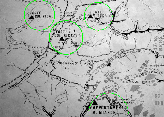 fortezza Cadore-Maè, Belluno Dolomiti