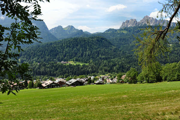 percorso Nordic Walking San Vito di Cadore Dolomiti