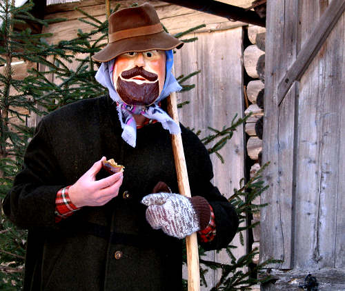 maschere del carnevale di Sappada