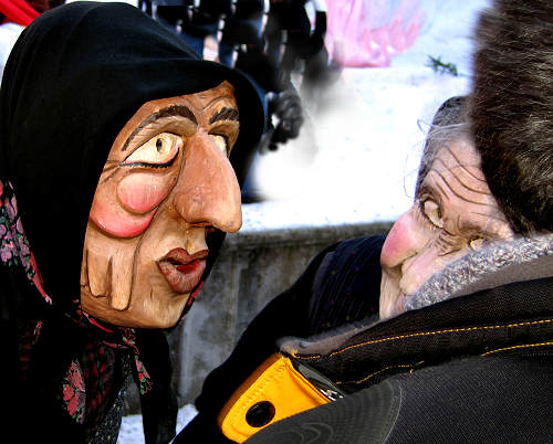 maschere del carnevale di Sappada