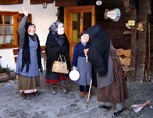 maschere del carnevale di Sappada