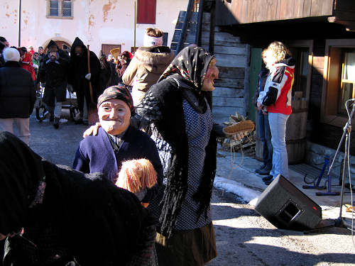 maschere del carnevale di Sappada