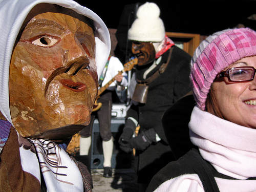 maschere del carnevale di Sappada