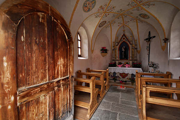 contrade e chiesette a Sappada Plodn