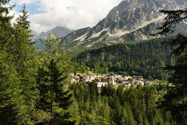 percorso Nordic Walking San Vito, Borca, Vodo di Cadore Dolomiti