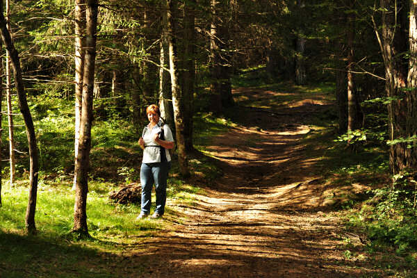percorso Nordic Walking San Vito, Borca, Vodo di Cadore Dolomiti