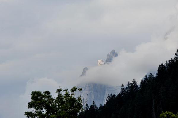 percorso Nordic Walking San Vito, Borca, Vodo di Cadore Dolomiti
