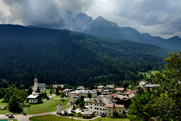 percorso Nordic Walking San Vito, Borca, Vodo di Cadore Dolomiti