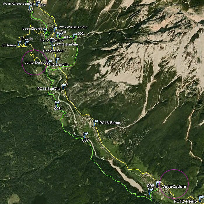 Nordic Walking San Vito, Borca, Vodo - Val Boite Cadore Dolomiti Belluno