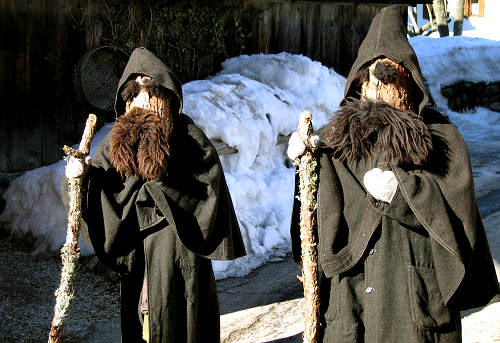 maschere del carnevale di Sappada