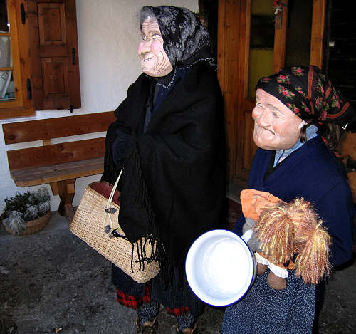 maschere del carnevale di Sappada