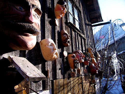 maschere del carnevale di Sappada