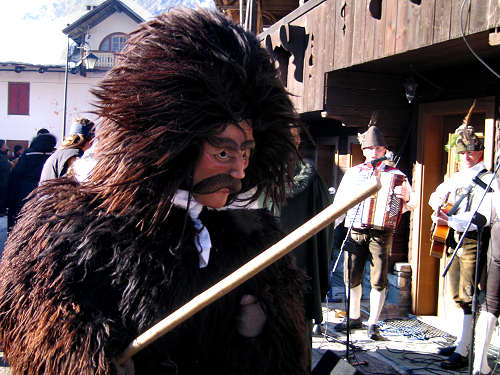 maschere del carnevale di Sappada