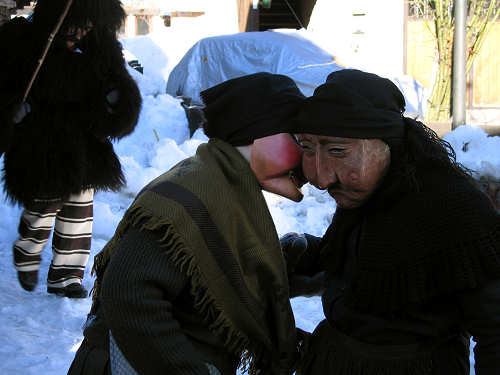 maschere del carnevale di Sappada