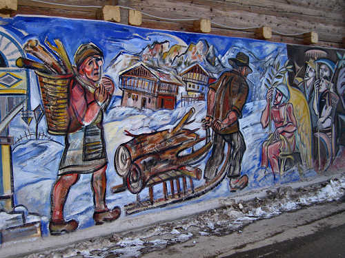 maschere del carnevale di Sappada