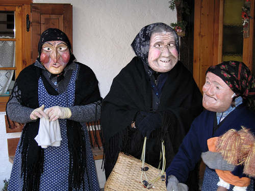 maschere del carnevale di Sappada