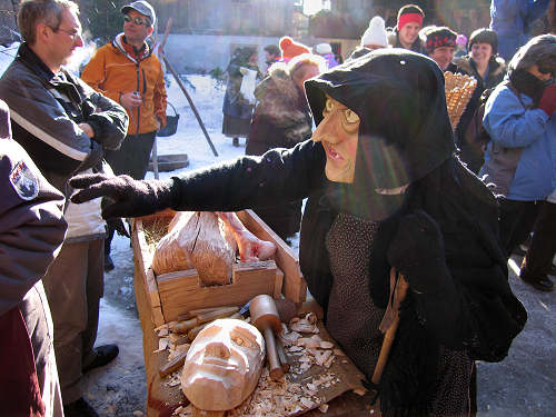 maschere del carnevale di Sappada
