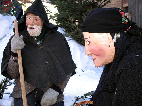 maschere del carnevale di Sappada