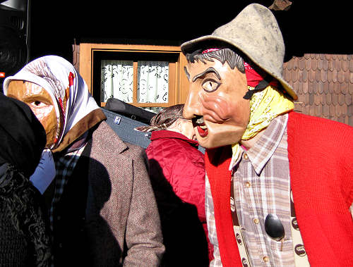 maschere del carnevale di Sappada