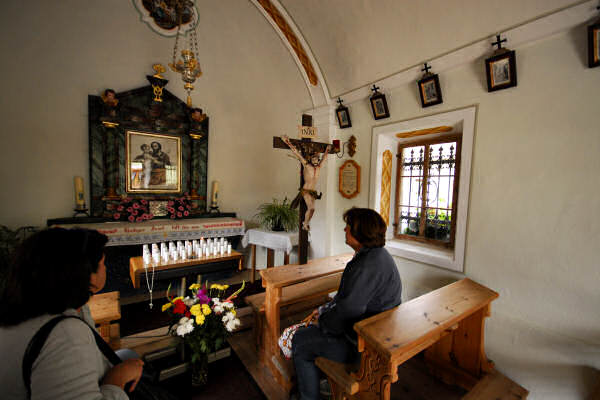 contrade e chiesette a Sappada Plodn