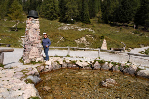 sorgenti del fiume Piave al Peralba, Sappada val Sesis passo Oregone val Visdende