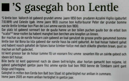 Vallorch, Fregona, villaggio Cimbro al Pian Cansiglio