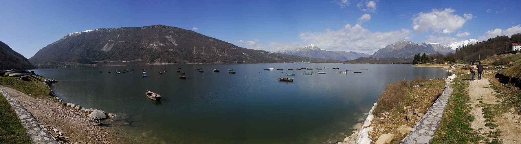 Lago di Santa Croce Farra Alpago