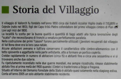 Vallorch, Fregona, villaggio Cimbro al Pian Cansiglio