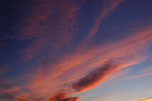 tramonto al Col Indes di Tambre d'Alpago
