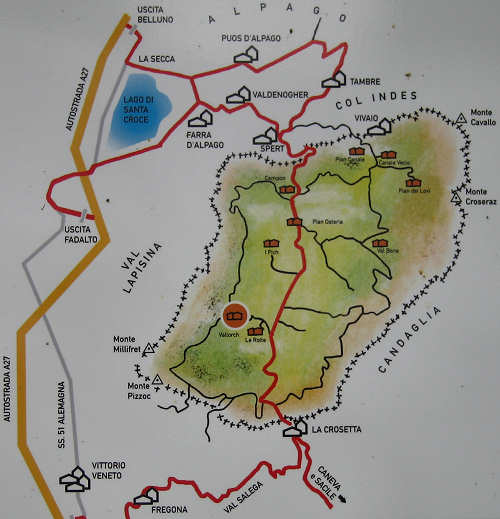 Alpago Pian Cansiglio Piancavallo