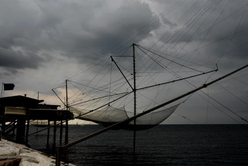 Chioggia Sottomarina - diga foranea sulla Bocca di Porto