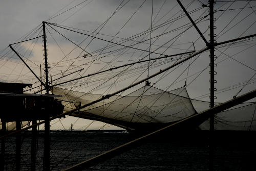 Chioggia Sottomarina - diga foranea sulla Bocca di Porto