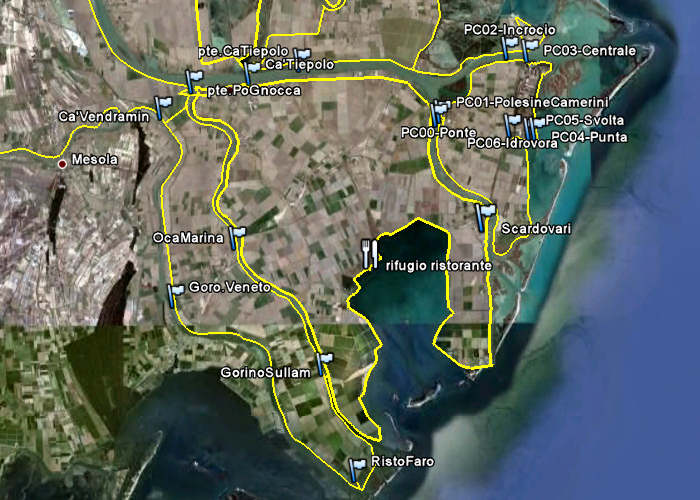 cicloturismo mtb nel Delta del Po a Porto Tolle