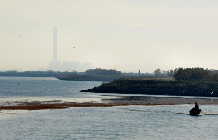 spiaggia di Boccasette alla foce del Po di Maistra, Porto Tolle