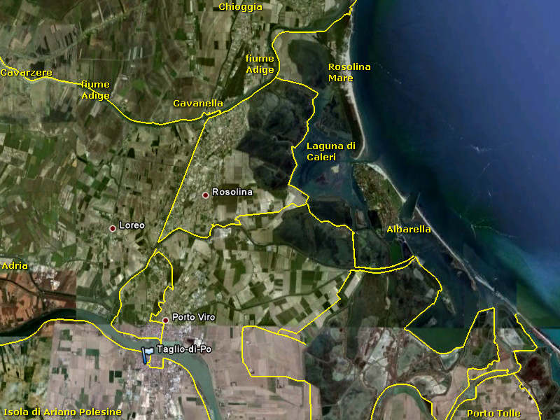 cicloturismo, mountain bike, argini del Delta del Po