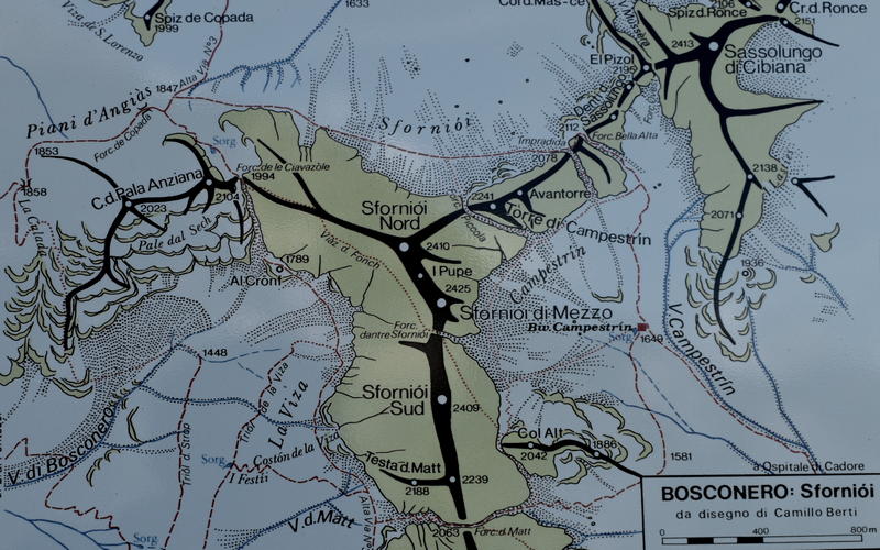 gruppo del Bosconero, sottogruppo Sfornioi