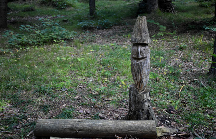 Val di Zoldo - sentiero salita al rifugio Casera Bosconero dal lago di Pontesei