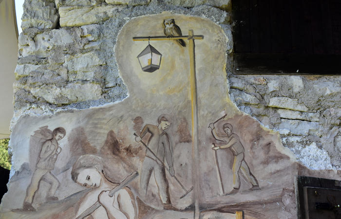 Val di Zoldo - sentiero salita al rifugio Casera Bosconero dal lago di Pontesei