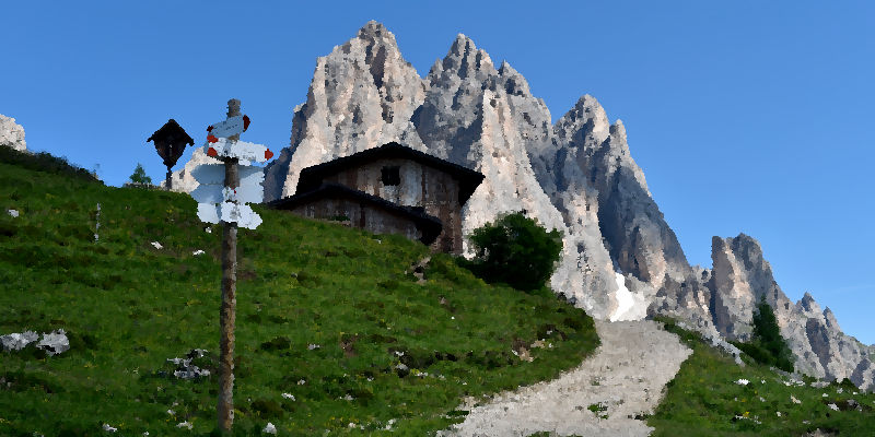 rifugio Città di Carpi ai Cadini di Misurina