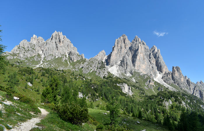 escursione Misurina Col de Varda rif. Citta di Carpi agriturismo malga Maraia, Cadini di Misurina Auronzo Cadore Dolomiti Tre Cime di Lavaredo