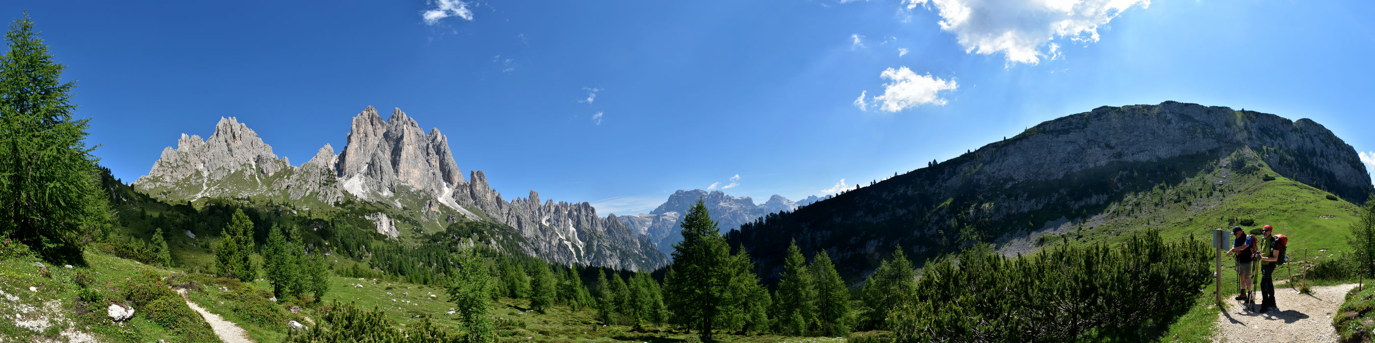 Dolomiti, Cadini di Misurina da forcella Maraia