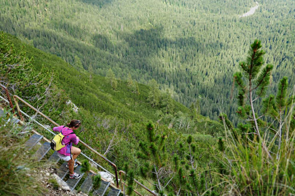 Dolomiti, sentiero passo Tre Croci rifugio Vandelli lago di Sorapiss
