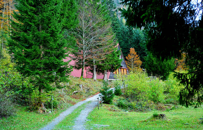 rifugio La Pussa Val Settimana Claut