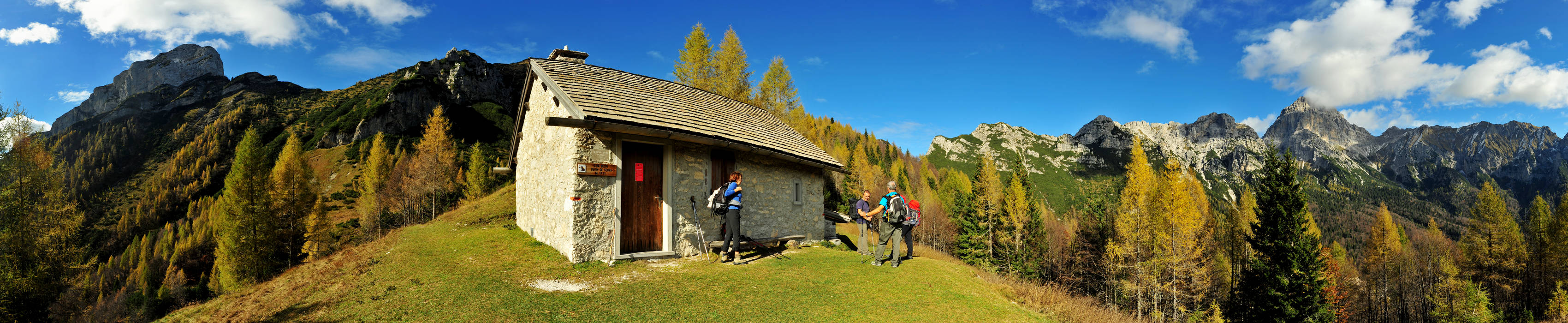 Dolomiti Friulane, casera Bedin di Sopra, Val Zemola monte Duranno