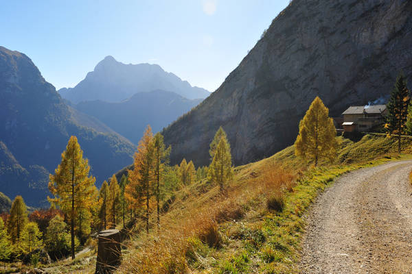 escursione in Val Zemola, Cava Buscada casera Bedin rifugio Maniago al Duranno