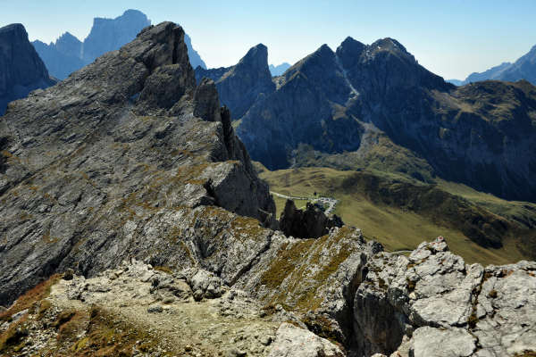 escursuibe Falzarego, Averau, Nuvolau, Cinque Torri