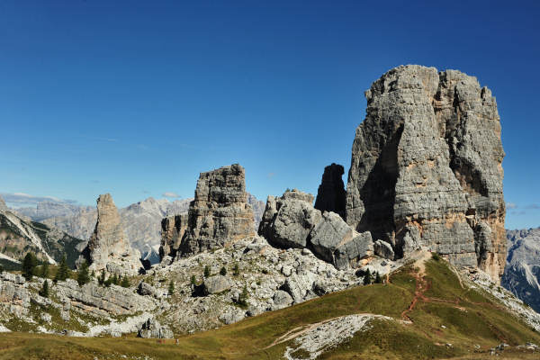 escursuibe Falzarego, Averau, Nuvolau, Cinque Torri